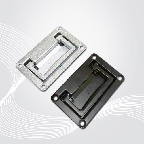 LS523锌合金柜门工具箱折叠拉手