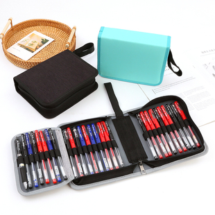 热销学生文具铅笔包美术绘画收纳袋中性笔钢笔水彩笔收纳盒包邮