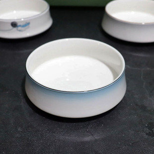 酒店餐具圆形钵碗圆形碗农家乐土菜馆小菜碗卤水盘冷菜盘蒸蛋碗