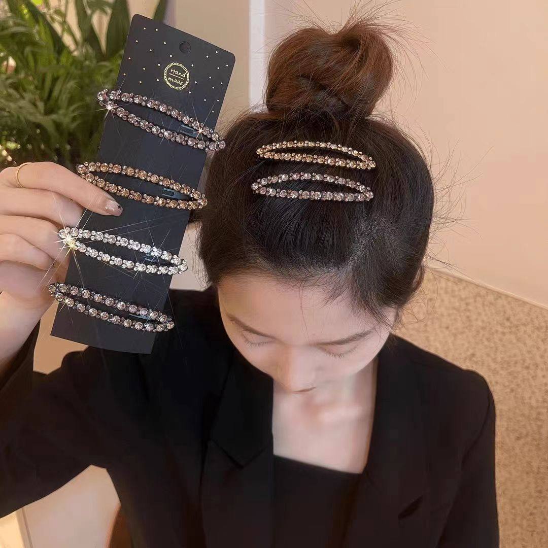 新款高级感水钻碎发bb夹女气质后脑勺整理神器发卡刘海侧边夹头饰,饰品/流行首饰/时尚饰品新,民族风发饰,淘宝优惠券,粉丝福利购,淘宝优惠卷