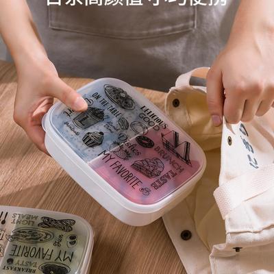 日本进口nakaya趣味便当盒