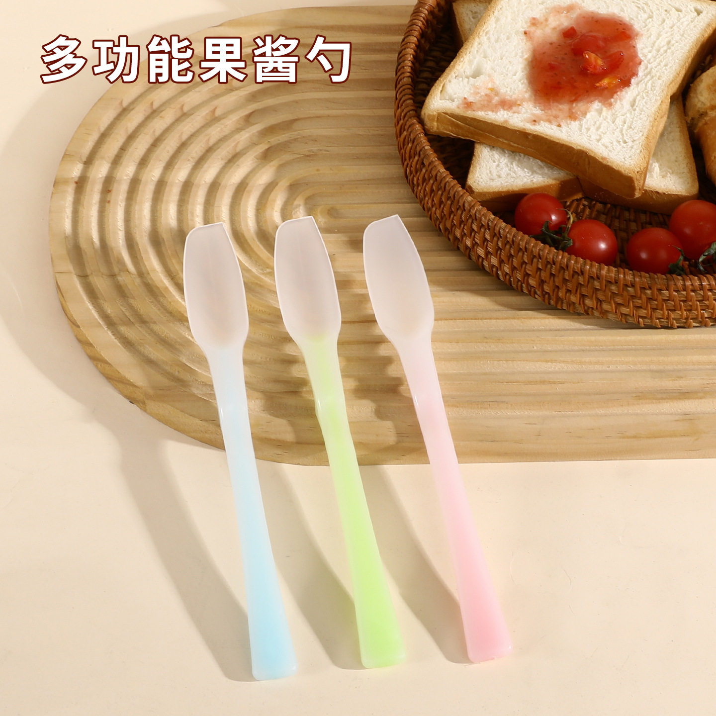 日本进口食品级硅胶刮刀厨房辅食果酱抹刀刮勺烘焙工具奶油刮刀