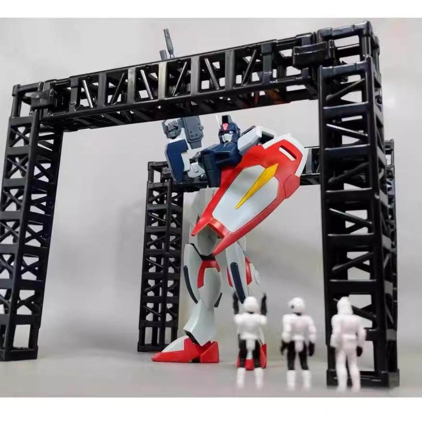 YAMADA高达手办脚手架食玩娃娃兵人场景搭配模型格纳库舞台支架,模玩/动漫/周边/娃圈三坑/桌游,手办模型场景道具娃屋,淘宝优惠券,粉丝福利购,淘宝优惠卷