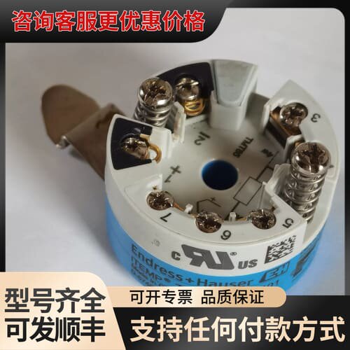 议价E+H温度变送器TMT85-D3A2A+D1 FF总线可维修