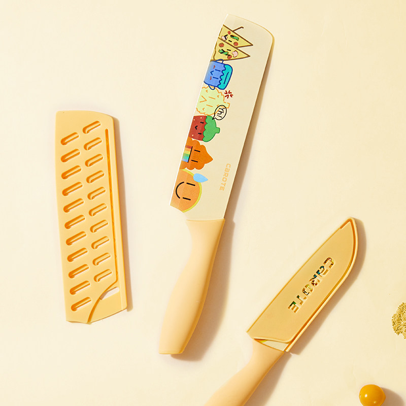 卡罗特菜刀家用厨房切片刀切肉刀切菜刀厨师女士专用辅食刀具套装,厨房/烹饪用具,菜刀,淘宝优惠券,粉丝福利购,淘宝优惠卷