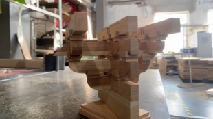 斗拱积木益智玩具体验佛光寺东大殿西侧檐补间