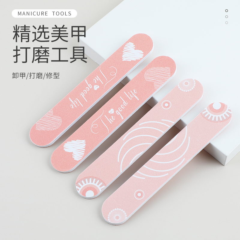指甲锉打磨锉条双面抛光美甲工具