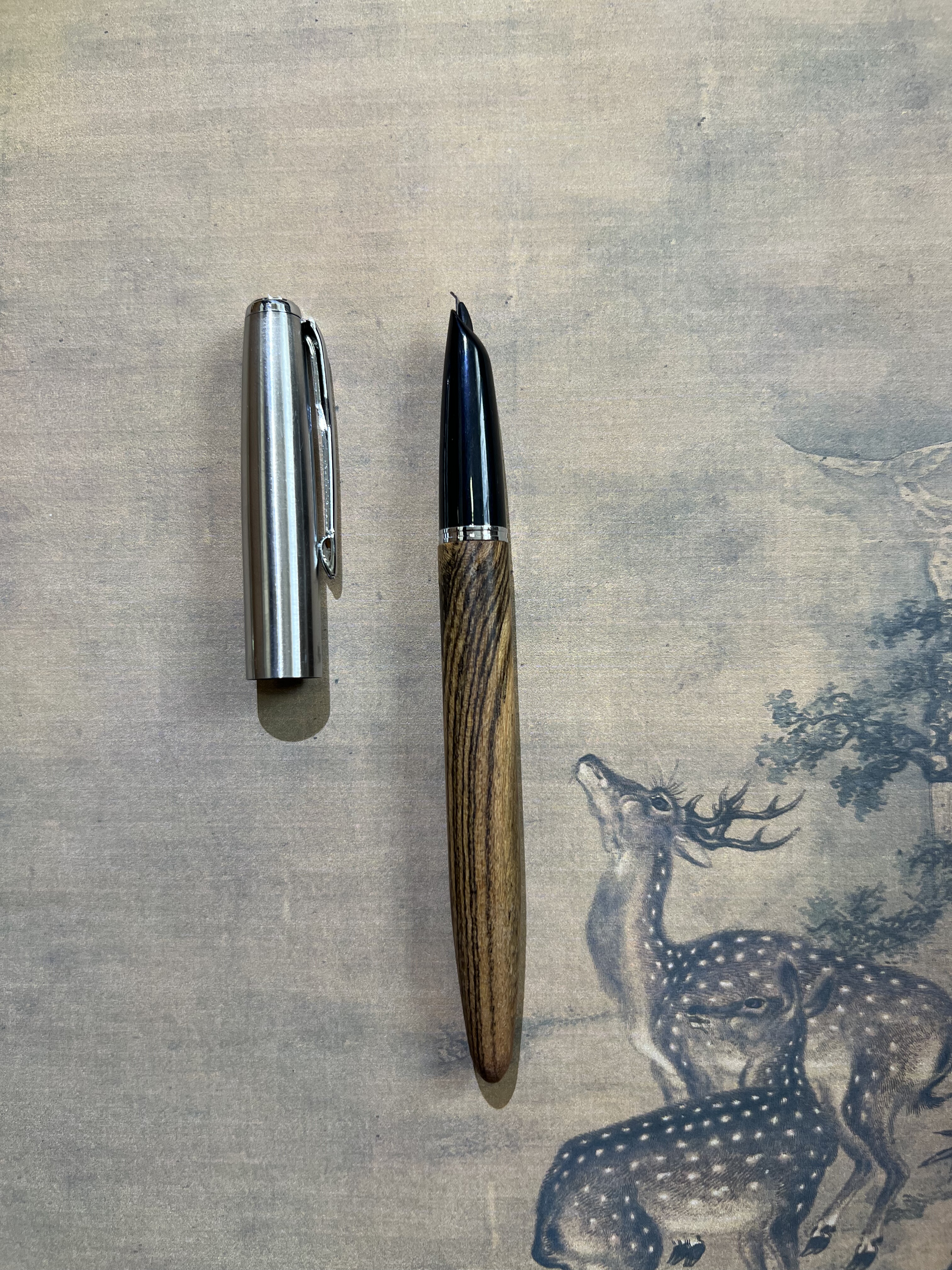 手工打磨长刀研钢笔书法专用练字美工笔成人学生用笔