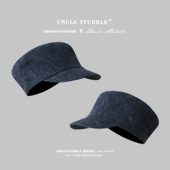 时尚 原版 高级感牛仔马术帽男女英伦复古骑士帽经典 报童帽弹力松紧