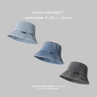 牛仔渔夫帽2026新款大檐遮阳