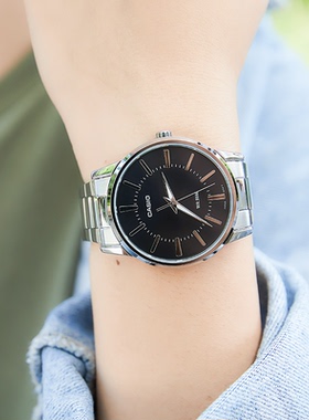 手表男款考试专用卡西欧手表情侣款一对MTP/LTP-1303D-1/MTH-5001