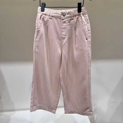 little moco专柜正品25年夏女童休闲百搭牛仔长裤KBE2JEN009