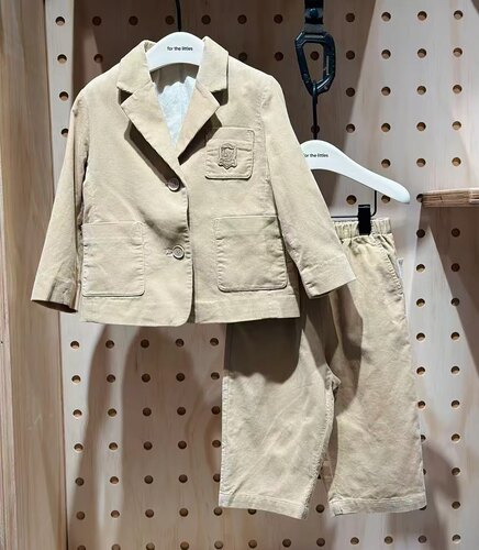 littlemoco专柜正品26年秋婴童款男女童西装套装夹克KBF3JKTY07