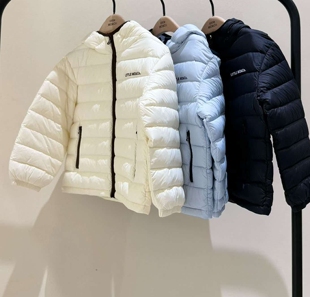little moco 26冬新款男女童连帽排骨羽绒服外套鹅绒衣KBF4EIN043