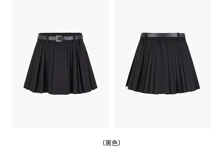 littlemoco专柜正品25年冬款女童半身裙KBE4SKTT01