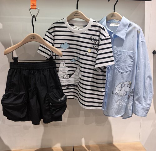 littlemoco专柜正品26年夏款男女童工装风防晒休闲短裤KBF2SOT002
