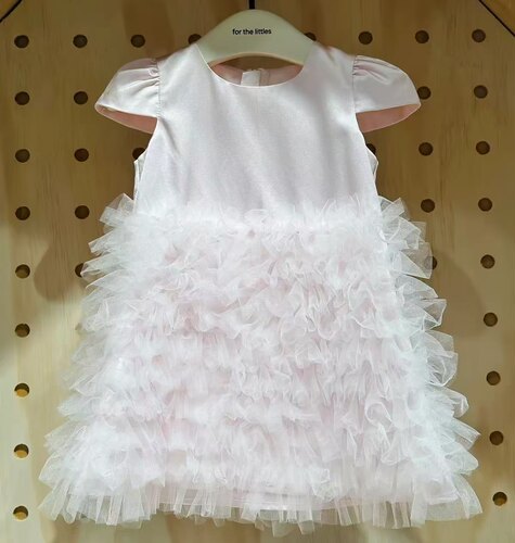littlemoco专柜正品26年秋款婴童女宝蛋糕裙礼服连衣裙KBF3DRSY06