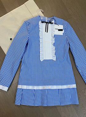 BMQ】玳购级 高定版 SHUSHUTON秋冬新款法式复古休闲前搭片连衣裙