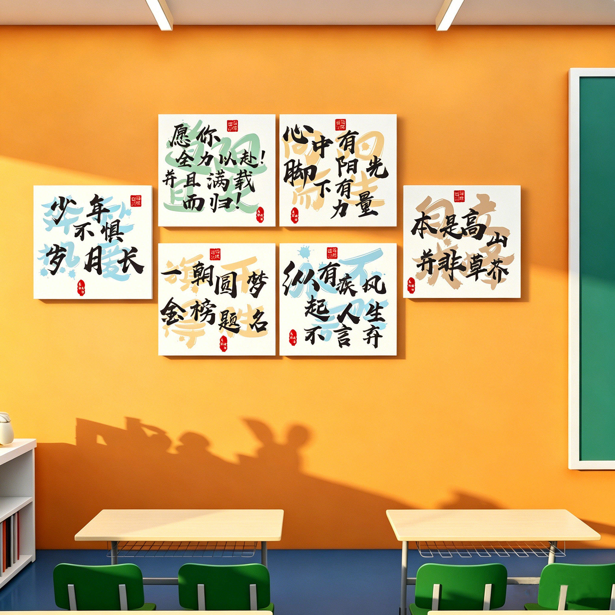 中小学校教室布置装饰考研培训班