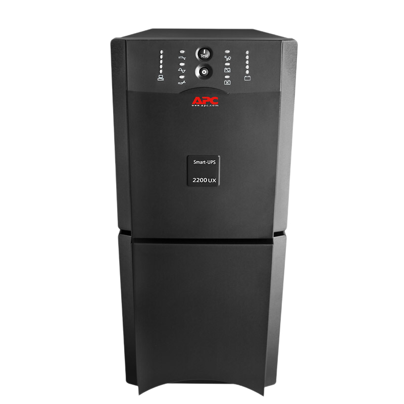 施耐德APC SUA2200UXICH在线式UPS不间断电源1980W不含电池台式机