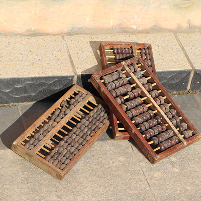 老物件杂木老算盘旧算盘