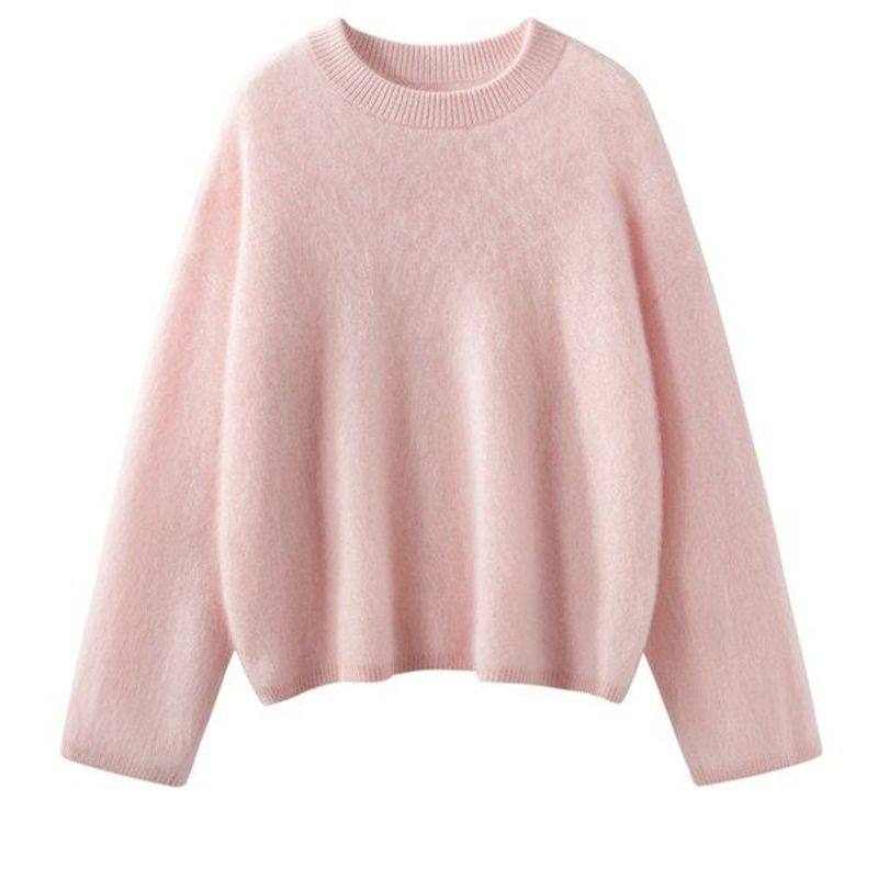 2025年秋冬新款100纯羊绒衫女女