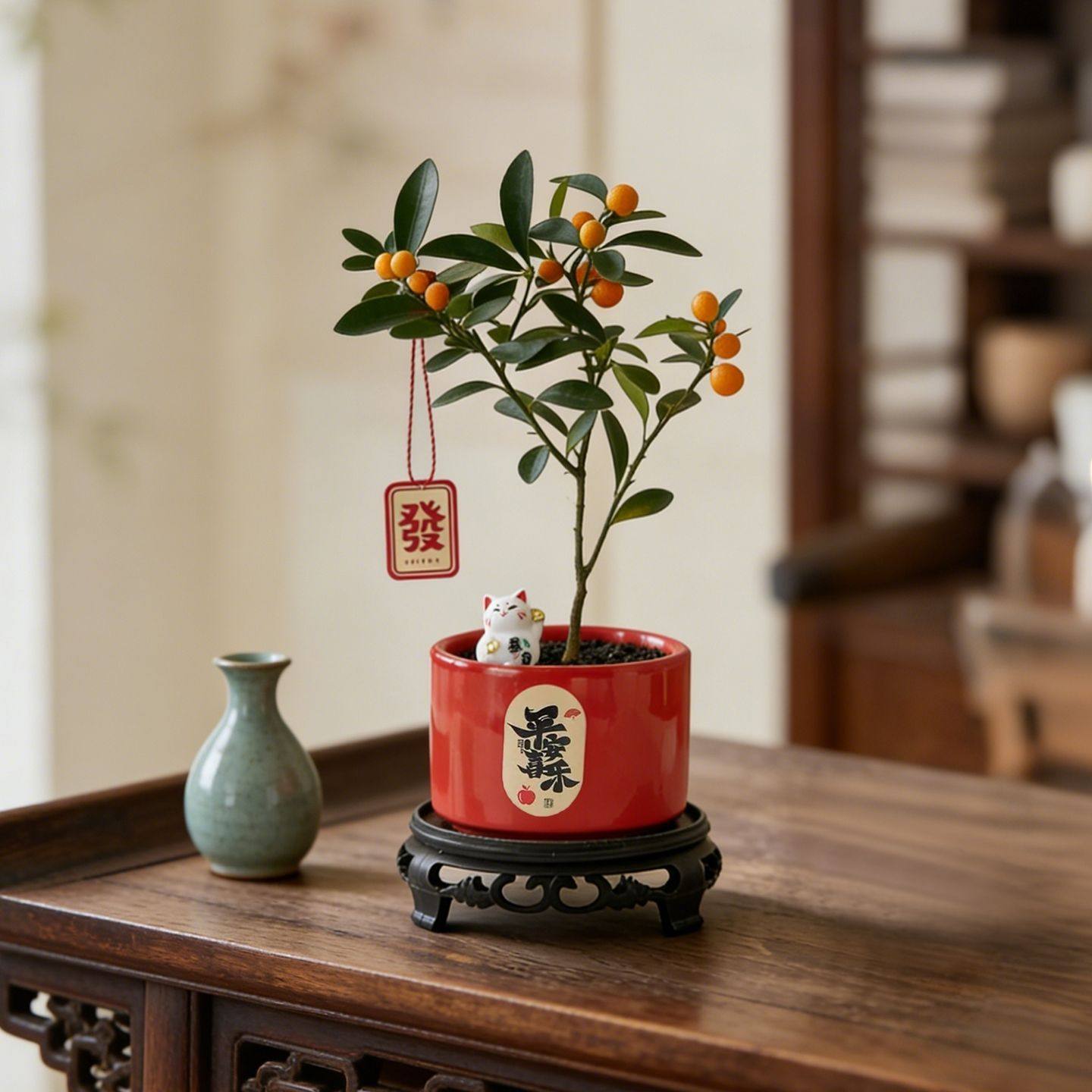 带果金豆盆栽绿植桌面客厅室内四季耐寒金桔好养年宵盆景植物,鲜花速递/花卉仿真/绿植园艺,绿植,淘宝优惠券,粉丝福利购,淘宝优惠卷