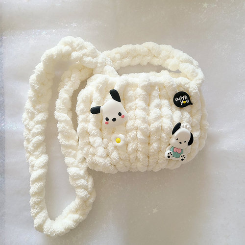 送女朋友礼物diy帕恰狗编织材料