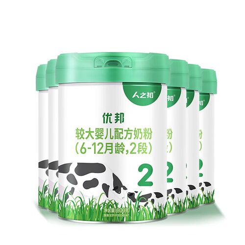 【官方旗舰店】人之初罐优邦奶粉