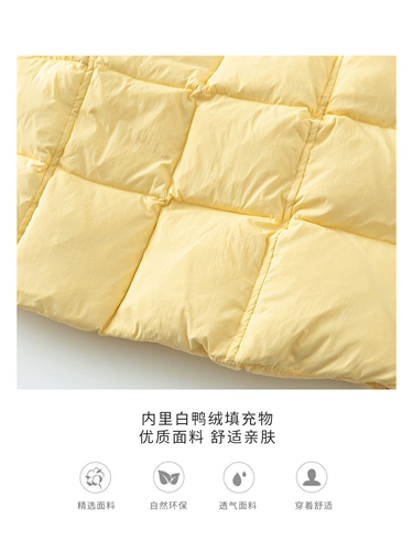 Детский удерживающий тепло пуховик, бархатная удерживающая тепло куртка для девочек, в западном стиле, увеличенная толщина, утиный пух