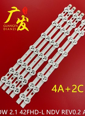 全新VESTEL VES420UNDL-3DN01灯条42FHD-L NDV REV0.2 A/C TYPE