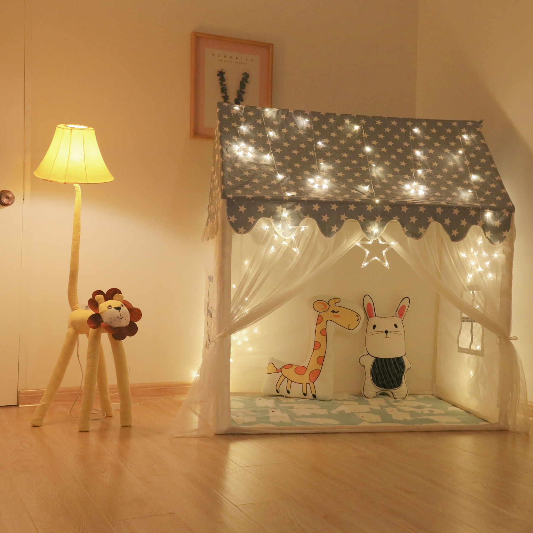 儿童帐篷大空间室内游戏屋过家家玩具屋城堡屋孩子礼物