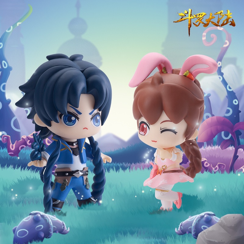 斗罗大陆盲盒公仔唐三小舞手办动漫周边人物模型玩偶娃娃摆件