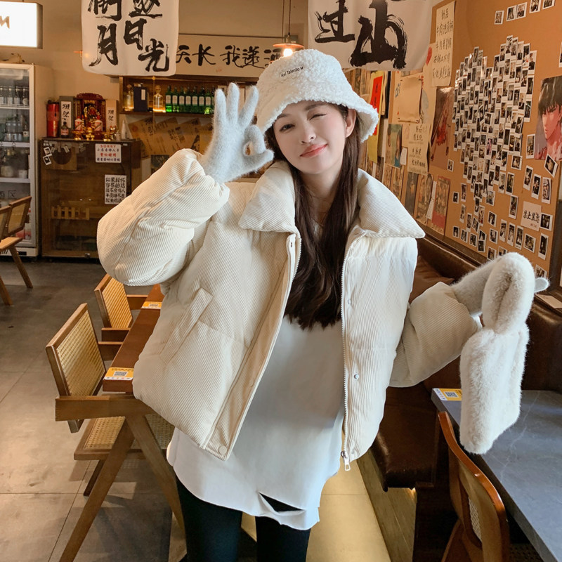 韩系羽绒棉衣女2024年新款宽松短款棉服女小个子棉袄冬季时尚外套,女装/女士精品,棉衣/棉服,淘宝优惠券,粉丝福利购,淘宝优惠卷