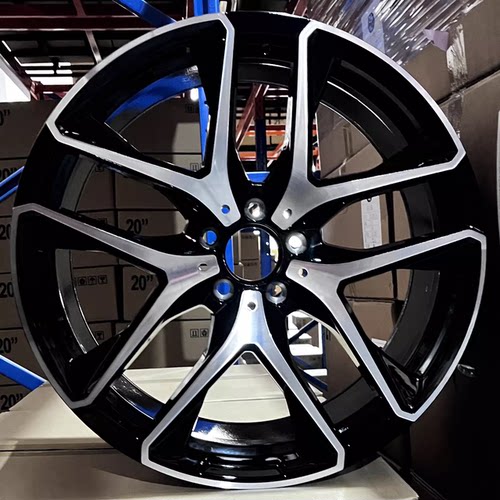 适配20寸奔驰GLS GLE轮毂S400 S450C级 E级E300L GLC铝合金车轮圈