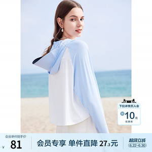 betu百图时尚连帽防晒服女款2026年夏季新款披肩防紫外线UPF50+