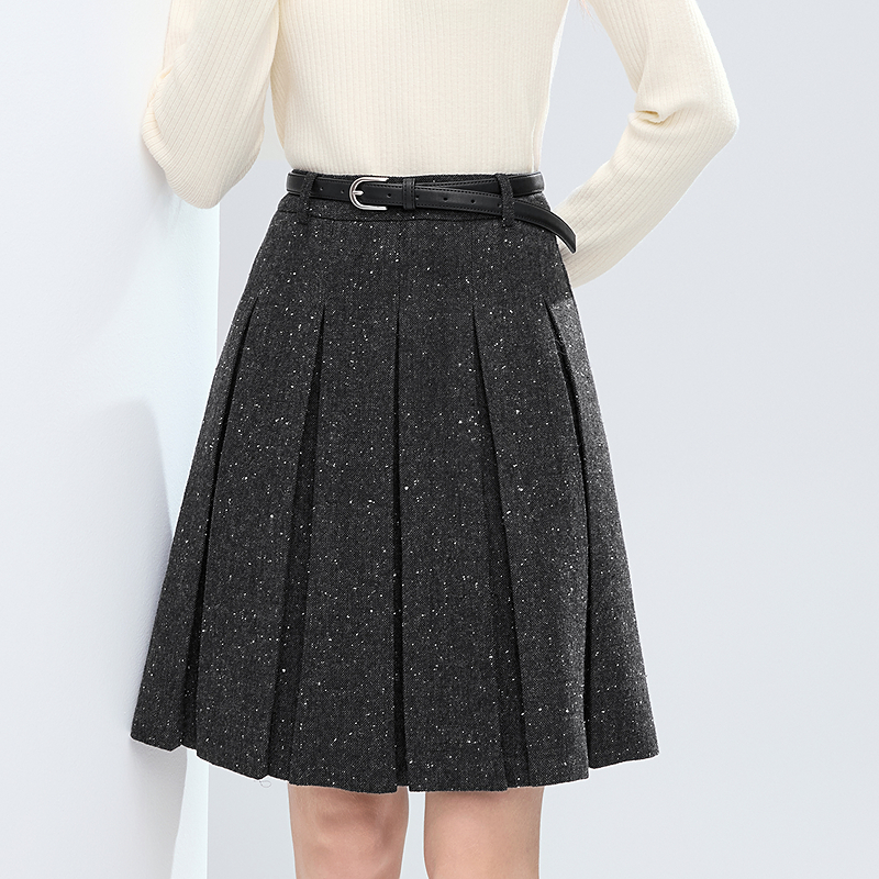 【大粒儿粉丝专享】百图（betu）2025年冬季新款半身裙2511T64