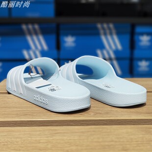 女款 Adidas运动凉鞋 2023夏季 外穿FY8106 阿迪达斯拖鞋 新款 居家正品