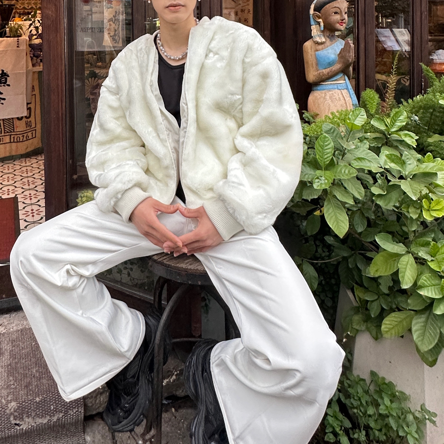 阿迪达斯三叶草外套男子冬季新款保暖立领时尚运动休闲夹克JD3777