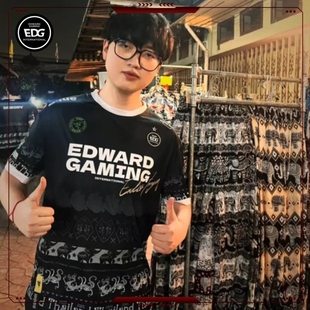 【瓦电】EDG无畏契约泰国曼谷大师赛队服短袖