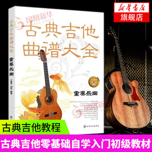 古典吉他曲谱大全 重奏乐曲 古典吉他实用教程刘传古典吉他教材古典吉他初学者自学入门初级教材 古典吉他教程吉他技巧书籍