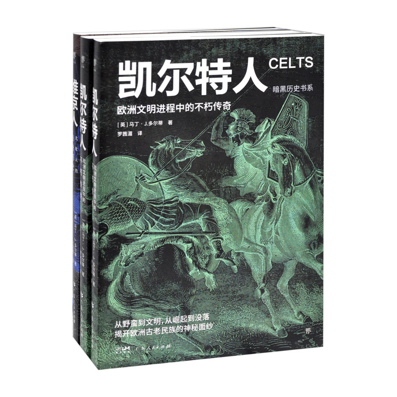 暗黑历史书系(凯尔特人+维京人)(全2册)[英] 马丁 J 多尔蒂 等世界通史广东人民出版社凤凰新华书店旗舰店