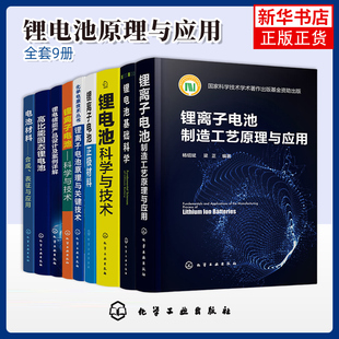 任选 锂电池基础科学与技术锂离子电池制造工艺原理与应用锂离子电池材料生产工艺电池材料合成表征与应用锂电池技术书籍