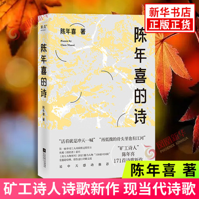 陈年喜的诗 矿工诗人陈年喜 精选171首诗歌新作 中国现当代诗歌 微尘活着就是冲天一喊作者 再低微的骨头里也有江河 果麦 新华正版