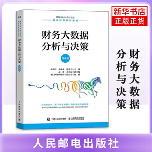 财务大数据分析与决策 微课版 杜海霞 董萍萍 徐建宁 高等院校财会类相关课程教材书籍 人民邮电出版社