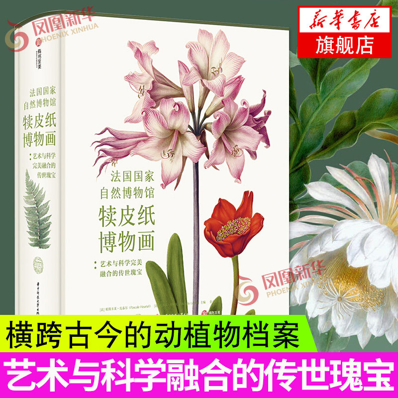 画 艺术与科学融合的瑰宝 献给艺术家庭的博物经典 动植物艺术画册