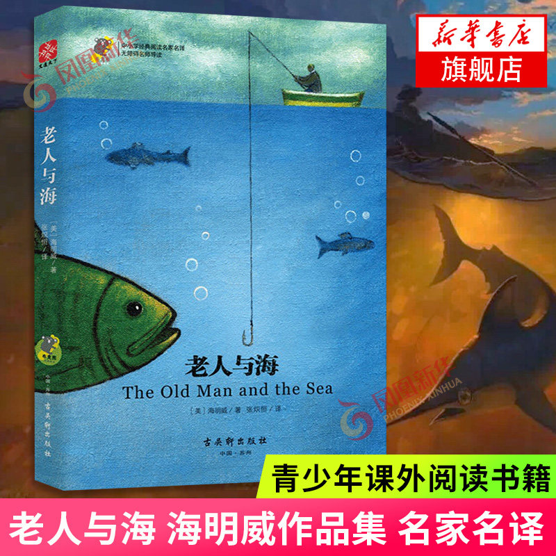 老人与海 中小学生阅读名家名译  海明威青少版名著 青少年初高中课外阅读书目 外国现代文学作品集使用感如何?