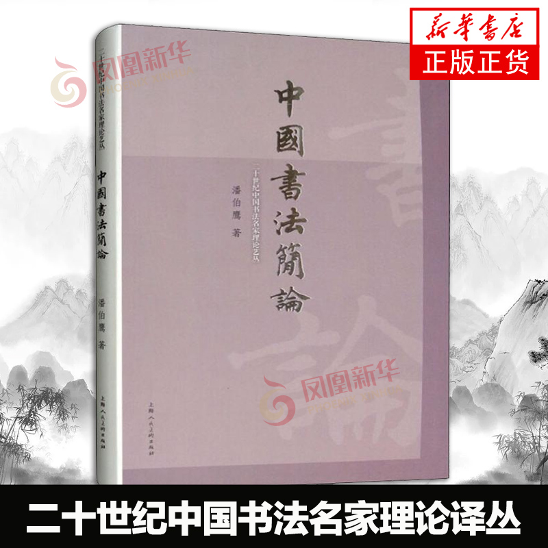 中国书法简论 二十世纪中国书法名家理论译丛 初学者学习毛笔书法基础教程历代名家墨宝临摹赏析颜体楷体隶书行书 书法理论书籍