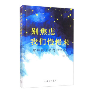 别焦虑 我们慢慢来 理解孩子的内心 田学英 著 社会科学教育书籍 正版书籍 【凤凰新华书店旗舰店】