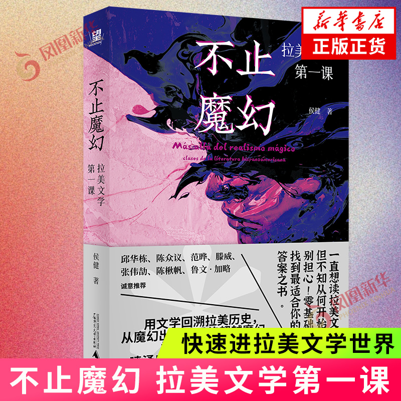 不止魔幻 拉美文学第一课 侯健著 拉美文学阅读指南 广西师范大学出版社 凤凰新华书店旗舰店官网正版书籍